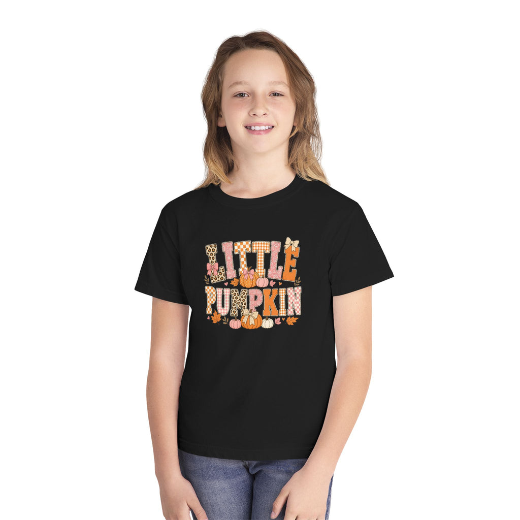 Little Pumpkin Youth T-Shirt – Cute Fall Halloween Tee