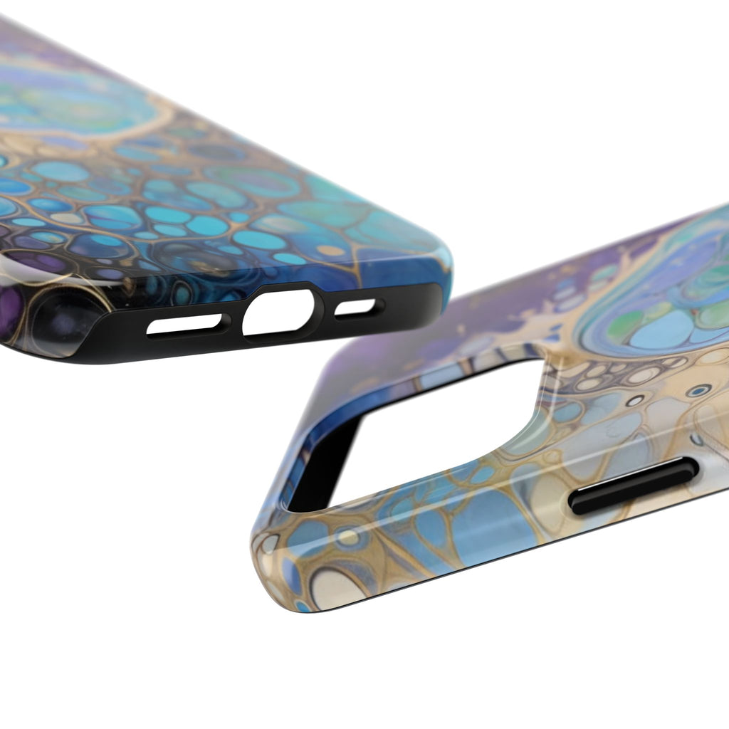 Abstract Ocean Bubble Tough Phone Case