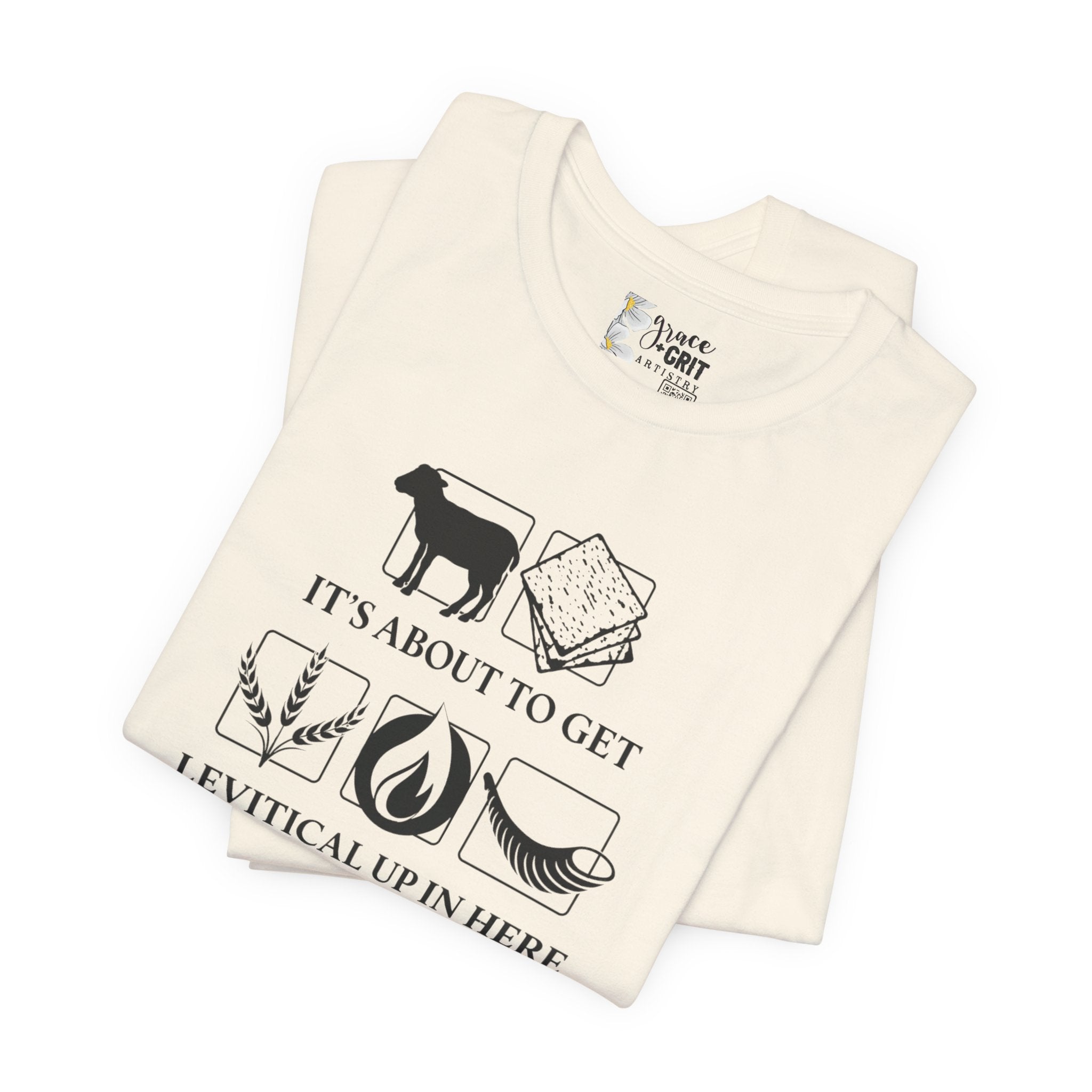 Levitical Up In Here T-Shirt — Funny Bible Symbols Tee