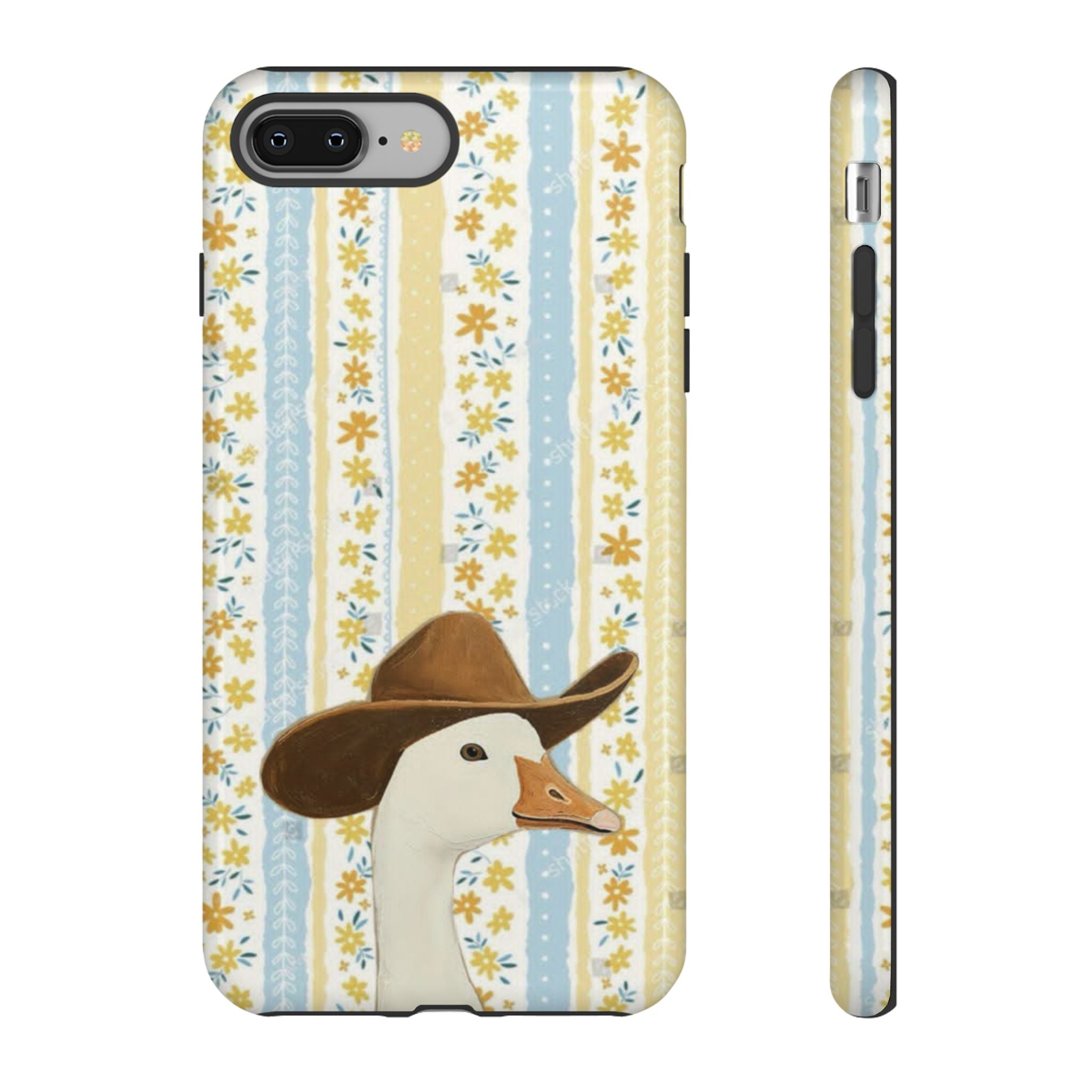 Goose Cowboy Phone Case – Cute Country Floral iPhone Cover