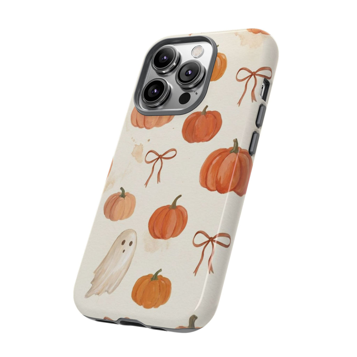Autumn Pumpkin Ghost Tough Phone Case