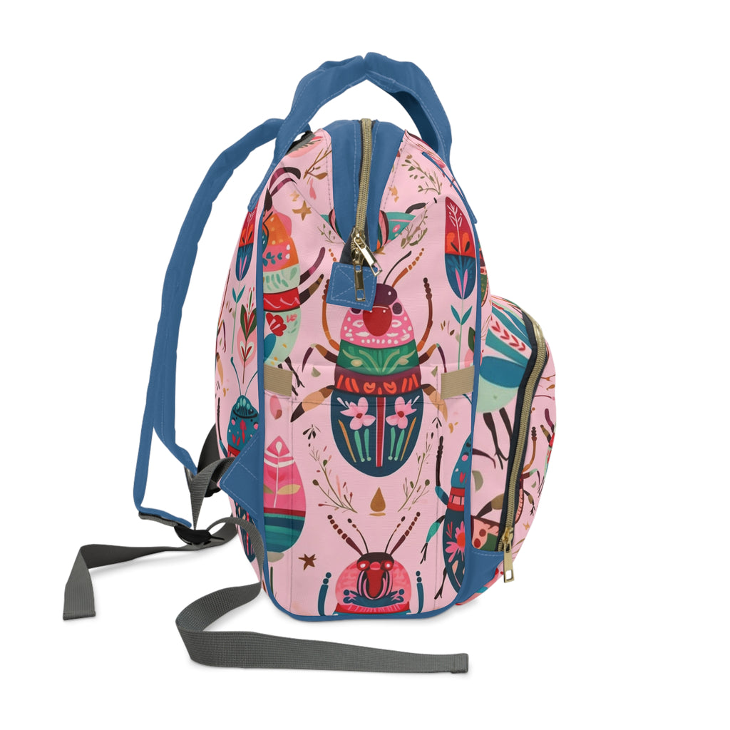 Scarab Pattern Diaper Backpack
