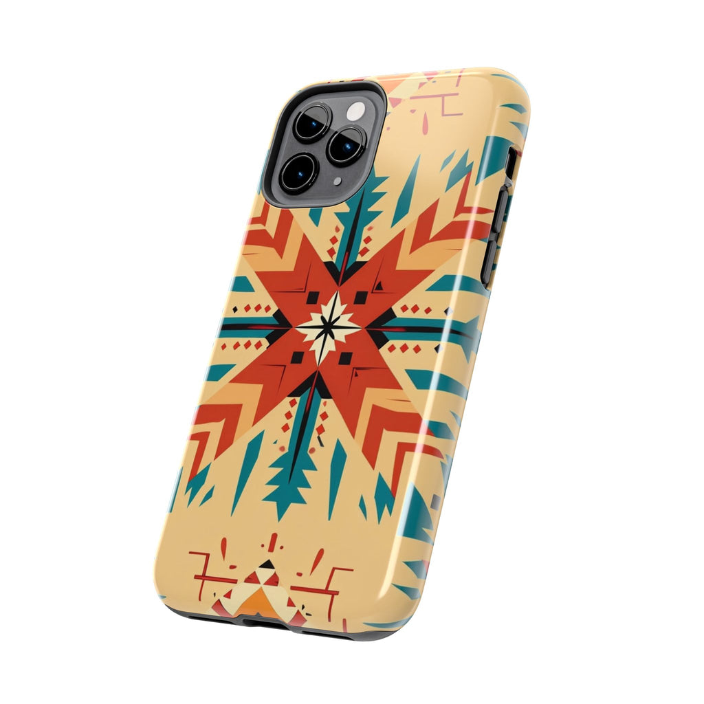 Southwestern Geometric Starburst Tough Phone Case