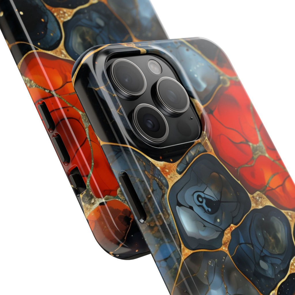 Abstract Geode Tough Phone Case