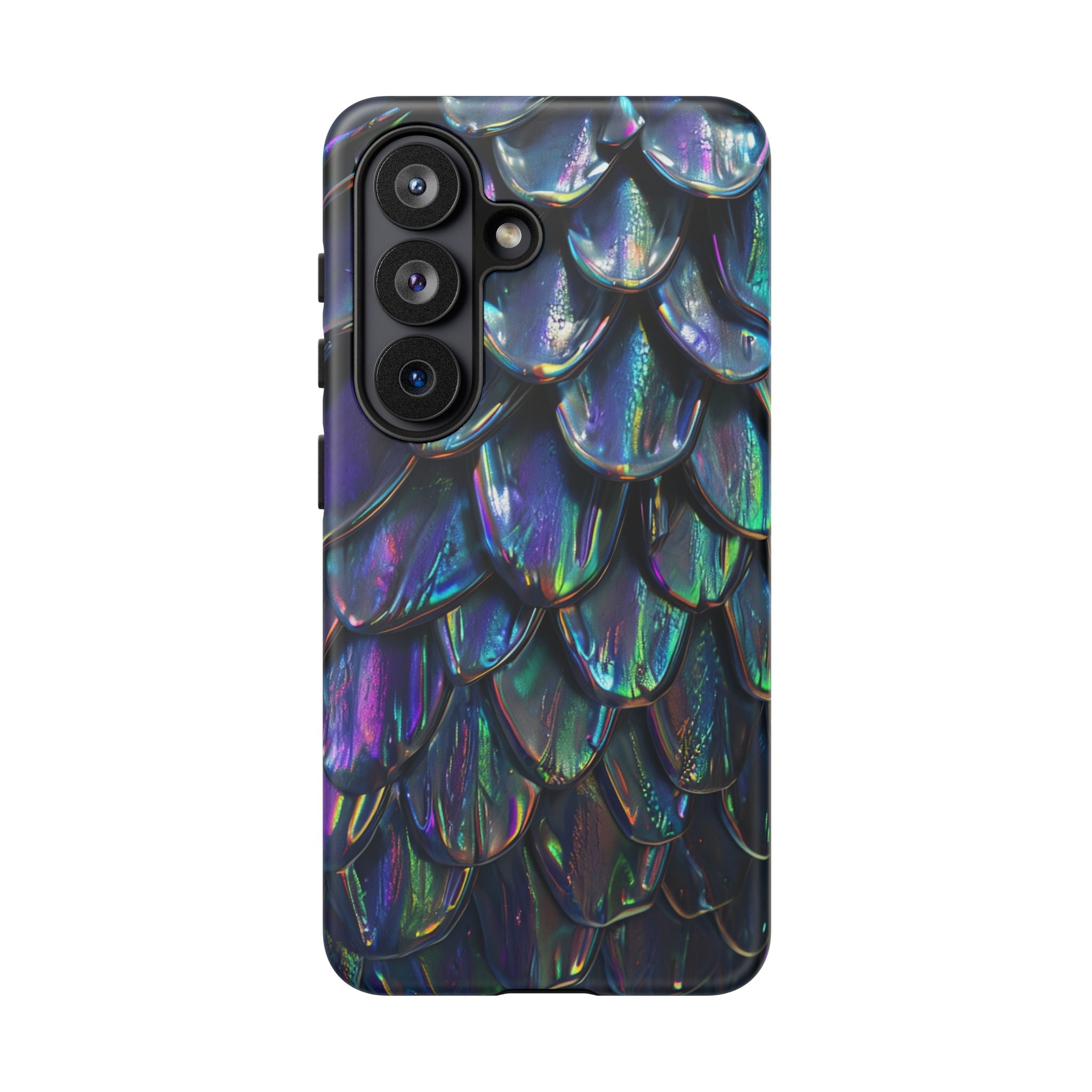 Dragon Scale Phone Case — Iridescent Dragon Scale Tough Case