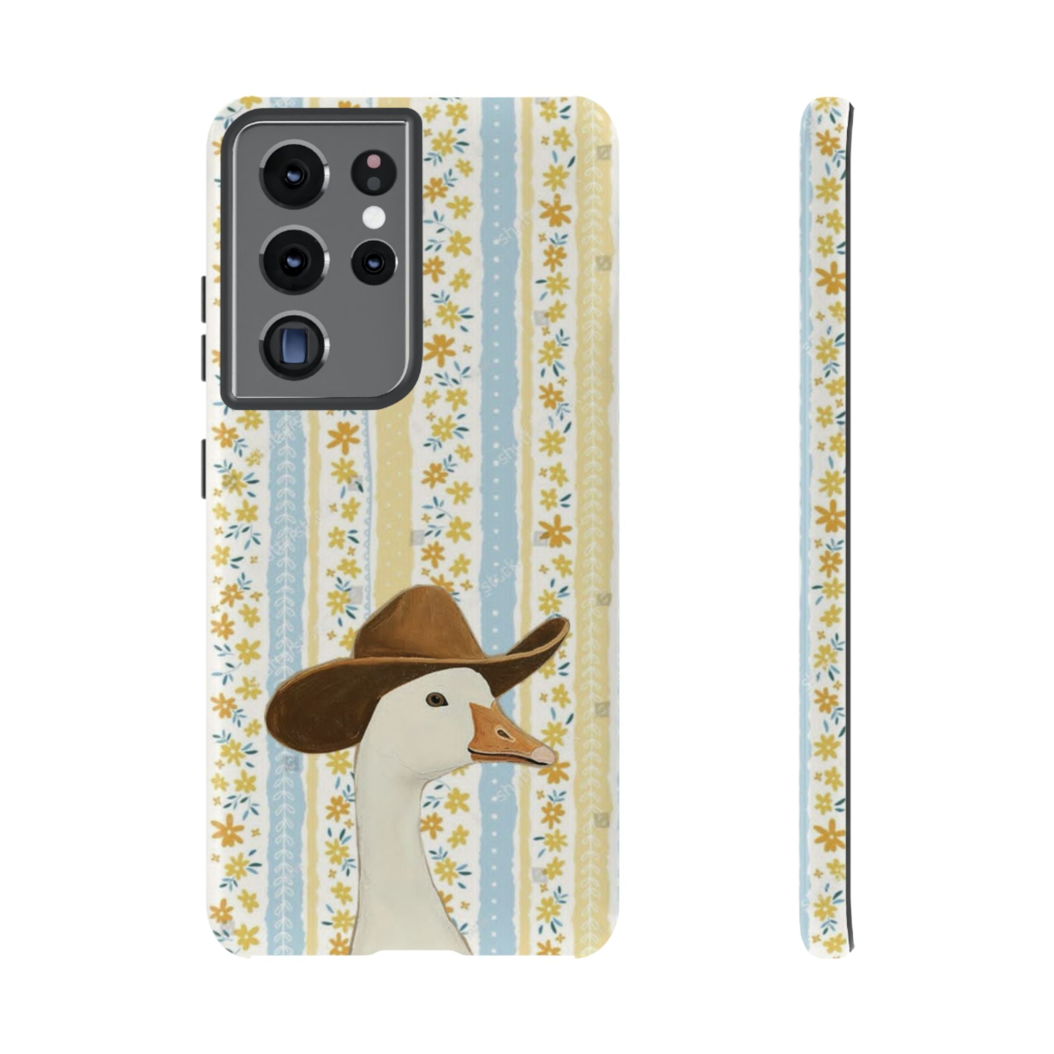 Goose Cowboy Phone Case – Cute Country Floral iPhone Cover