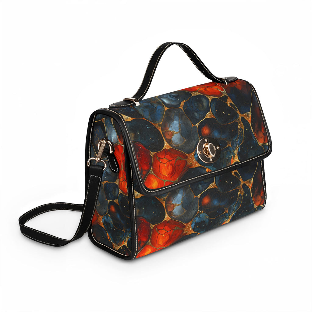 Abstract Gemstone Canvas Bag