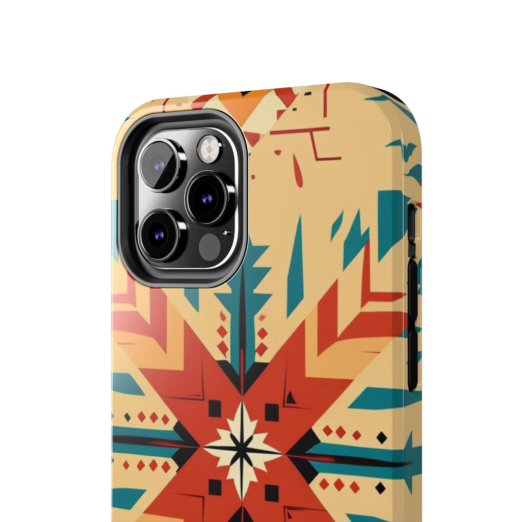 Southwestern Geometric Starburst Tough Phone Case