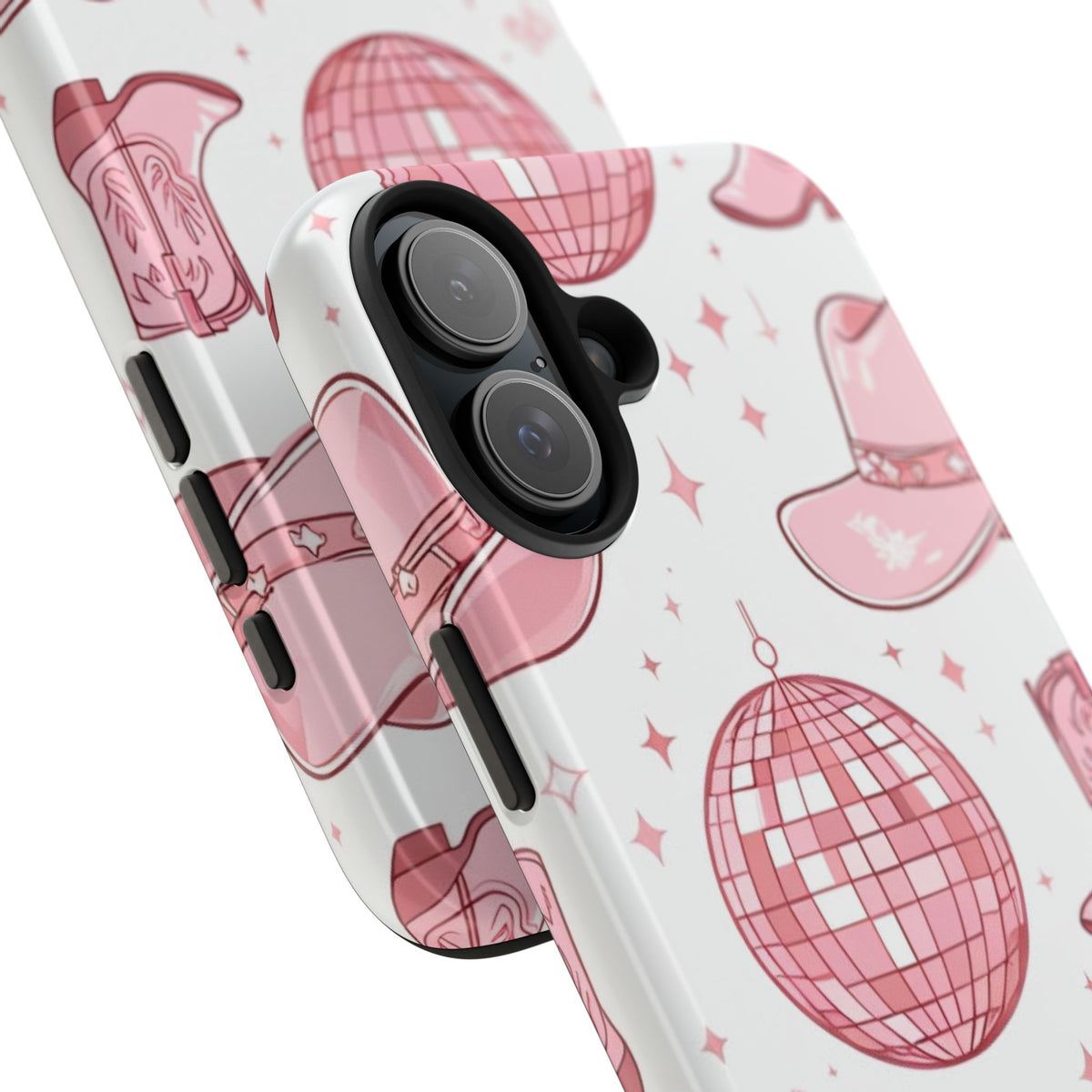 Pink Cowgirl Disco Phone Case