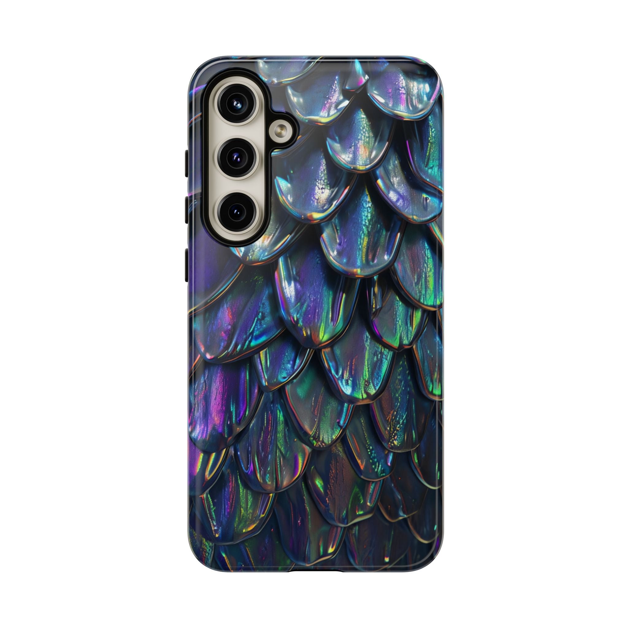 Dragon Scale Phone Case — Iridescent Dragon Scale Tough Case