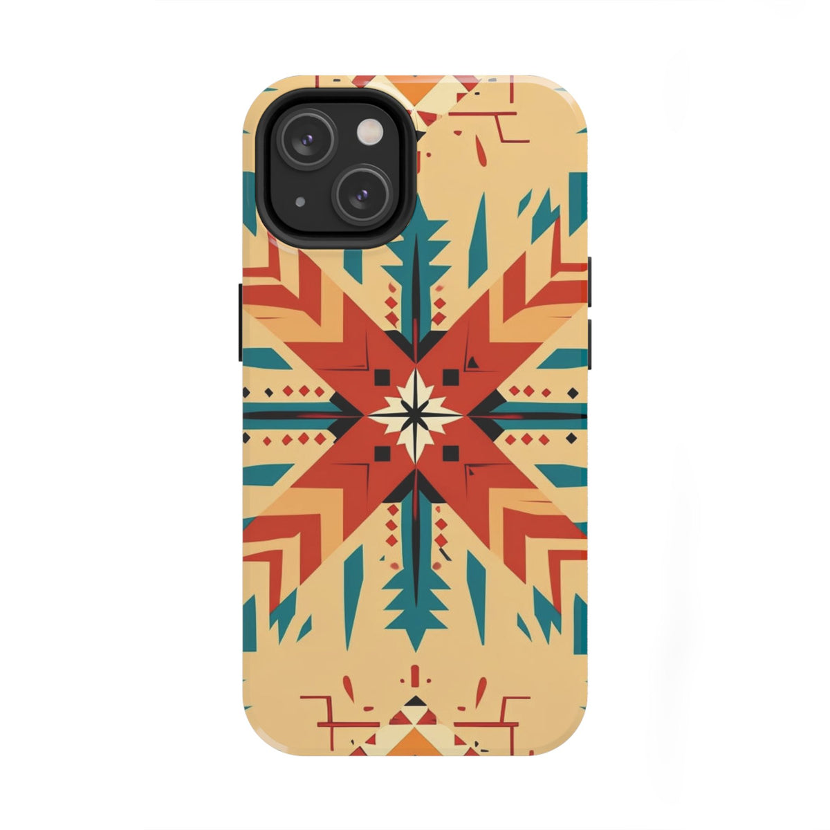 Southwestern Geometric Starburst Tough Phone Case