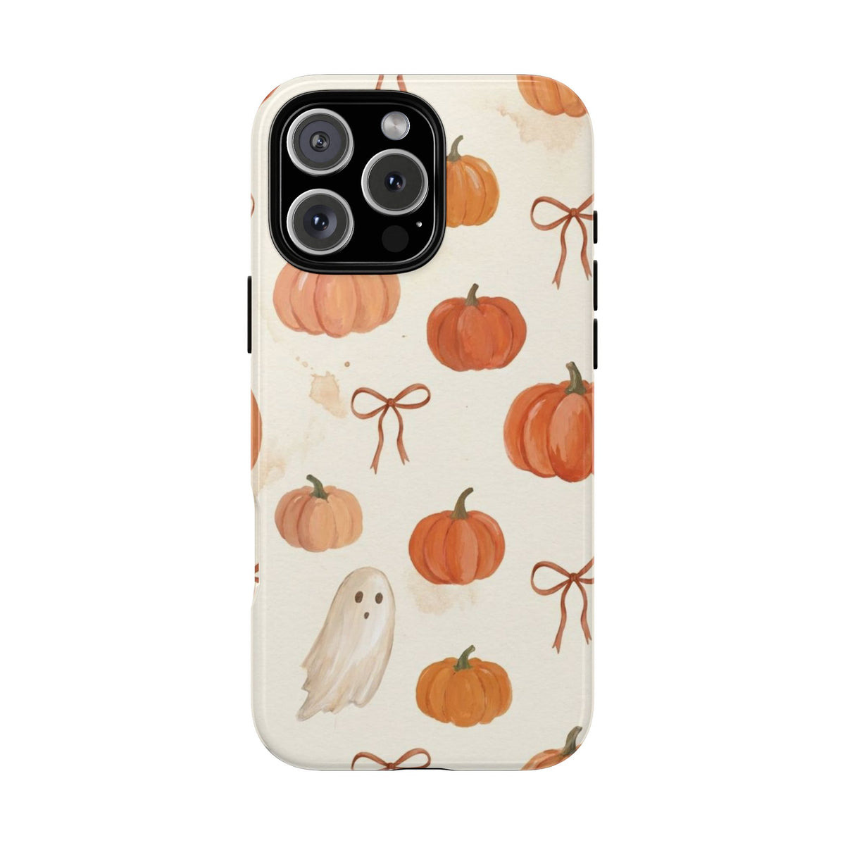 Autumn Pumpkin Ghost Tough Phone Case
