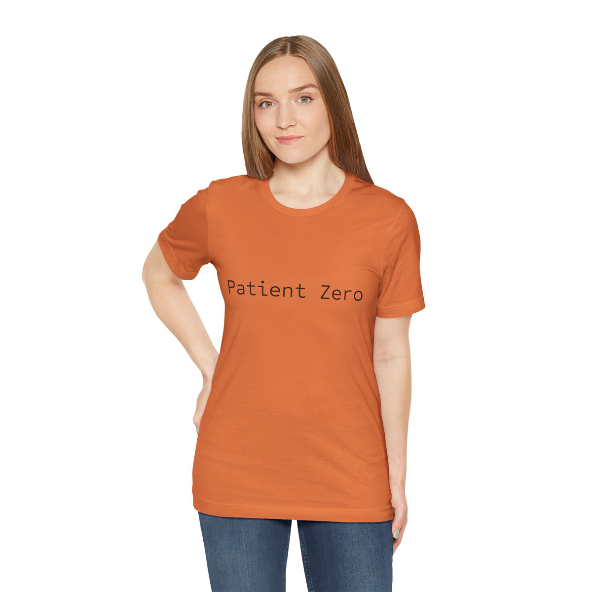 Patient Zero T-Shirt — Minimalist Text Tee