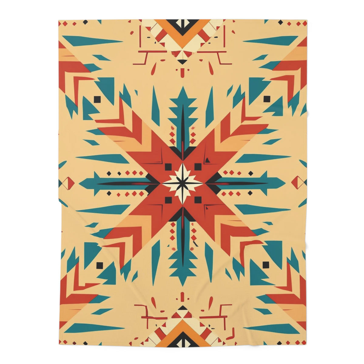 Southwestern Geometric Baby Swaddle Blanket