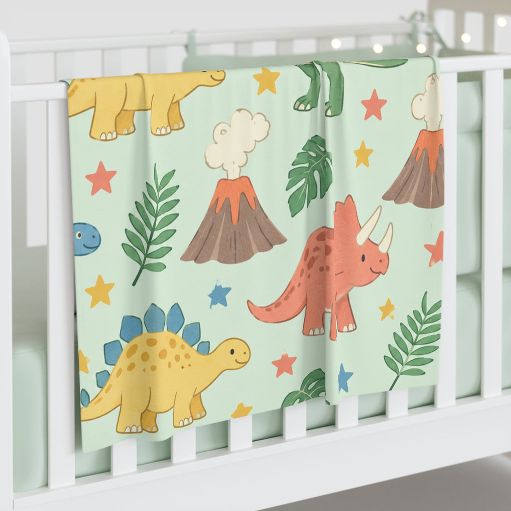 Dinosaur Adventure Baby Swaddle Blanket
