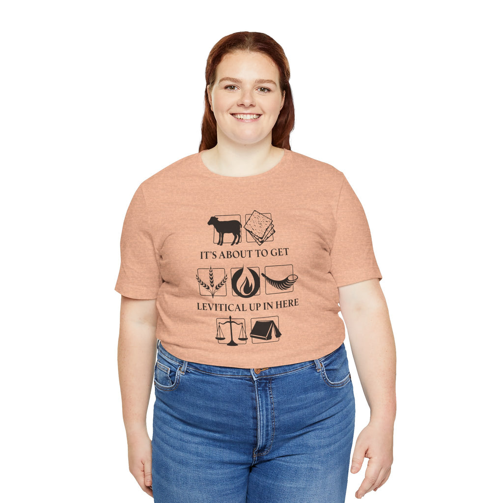Levitical Up In Here T-Shirt — Funny Bible Symbols Tee