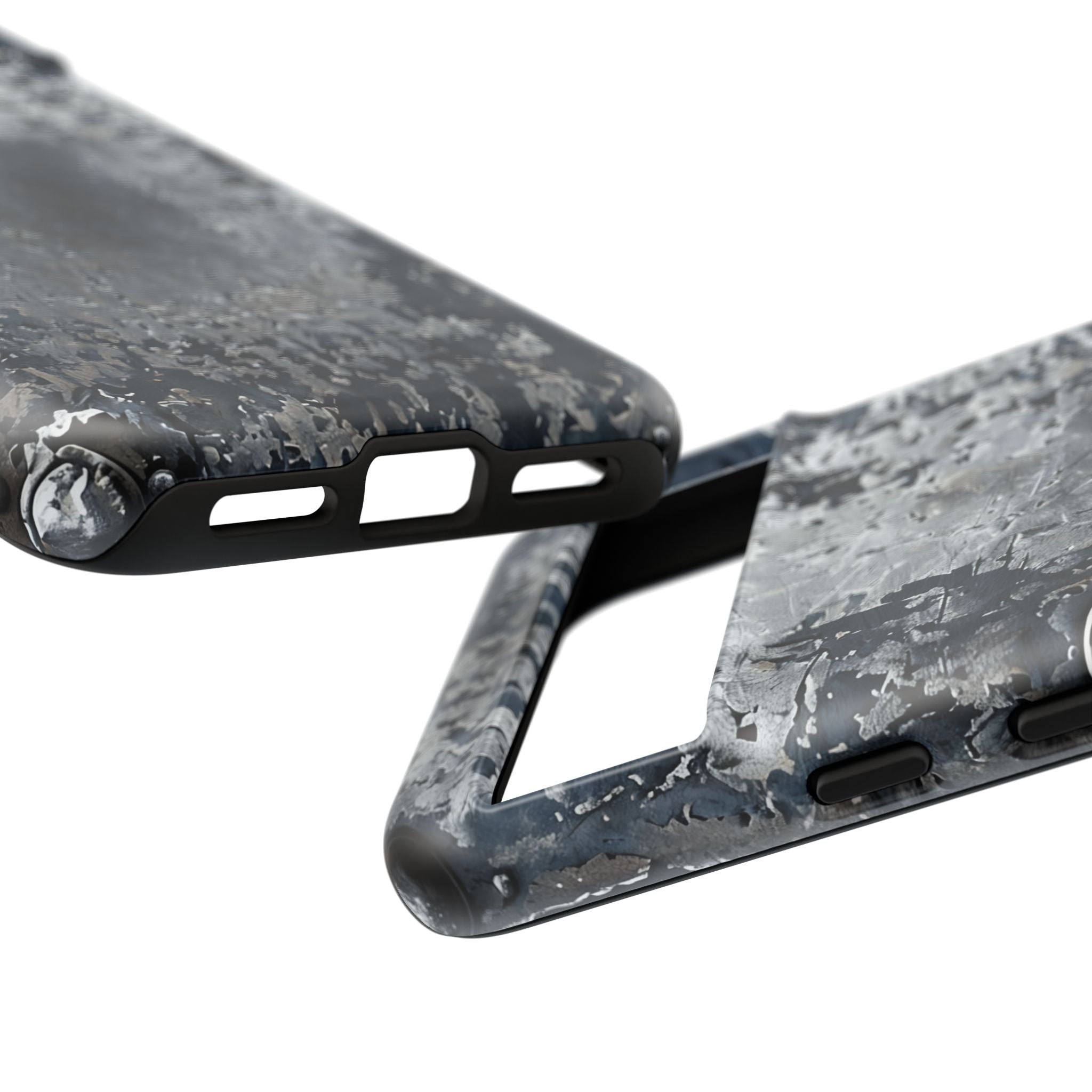 Rugged Rusted Metal Phone Case — Industrial Distressed Armor for iPhone