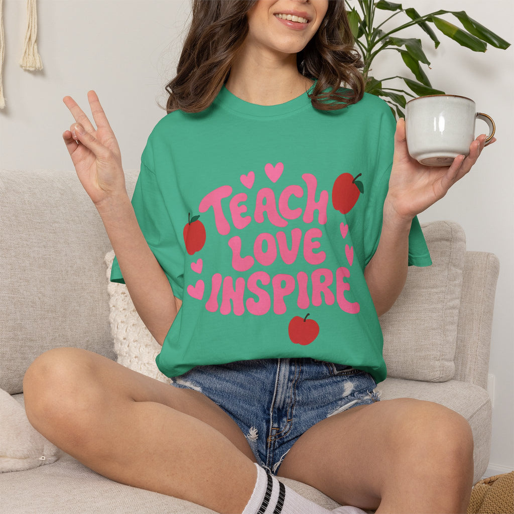 Teach Love Inspire Apple T-Shirt