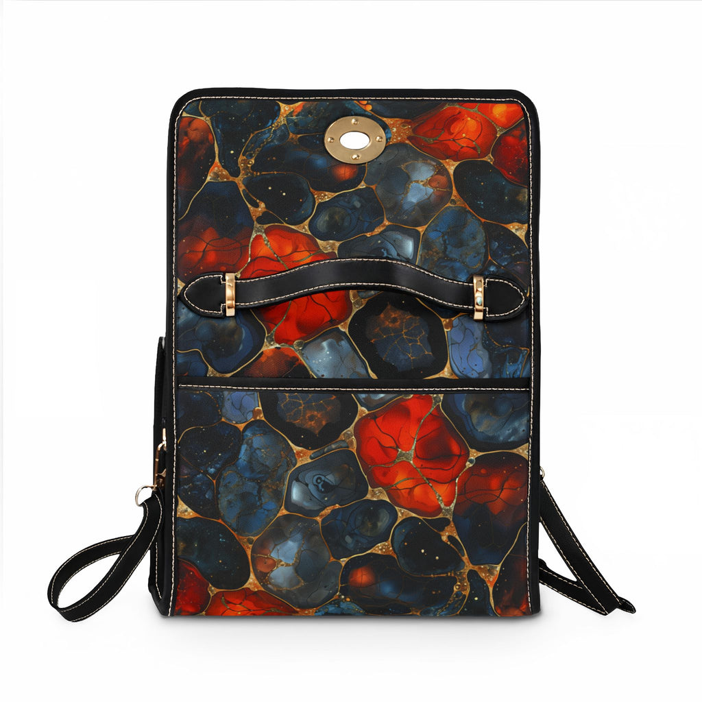 Abstract Gemstone Canvas Bag