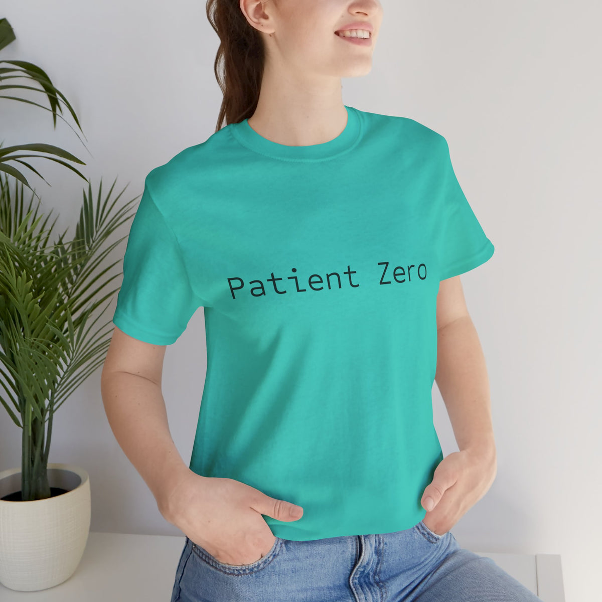Patient Zero T-Shirt — Minimalist Text Tee