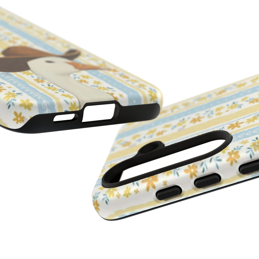 Goose Cowboy Phone Case – Cute Country Floral iPhone Cover