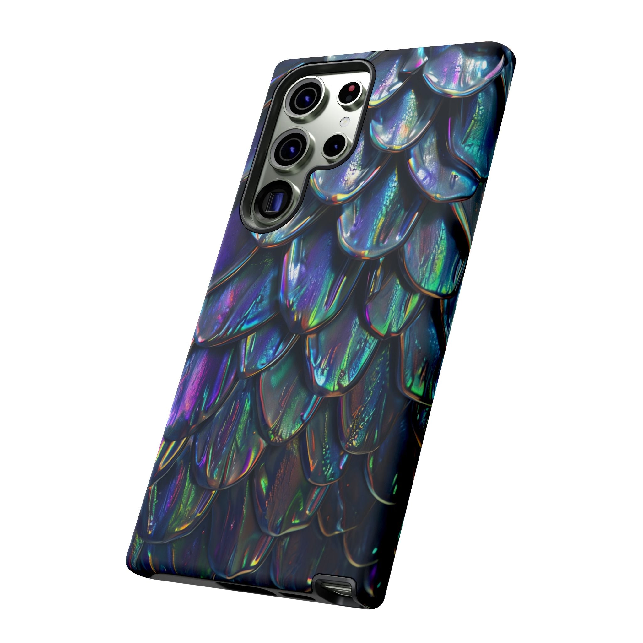 Dragon Scale Phone Case — Iridescent Dragon Scale Tough Case