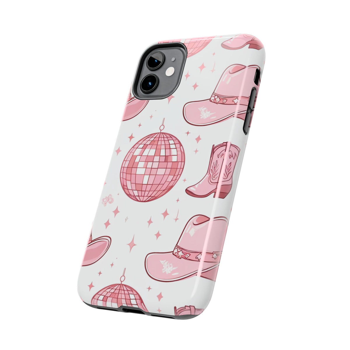 Pink Cowgirl Disco Phone Case