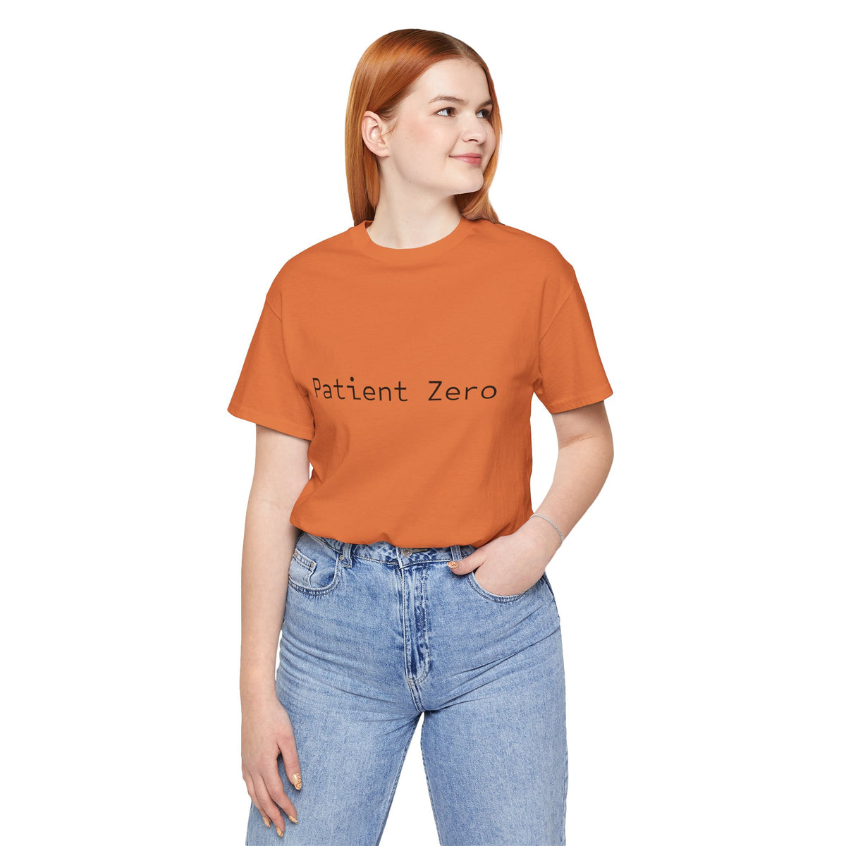 Patient Zero T-Shirt — Minimalist Text Tee