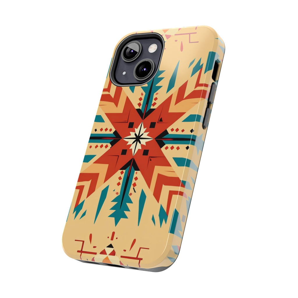 Southwestern Geometric Starburst Tough Phone Case