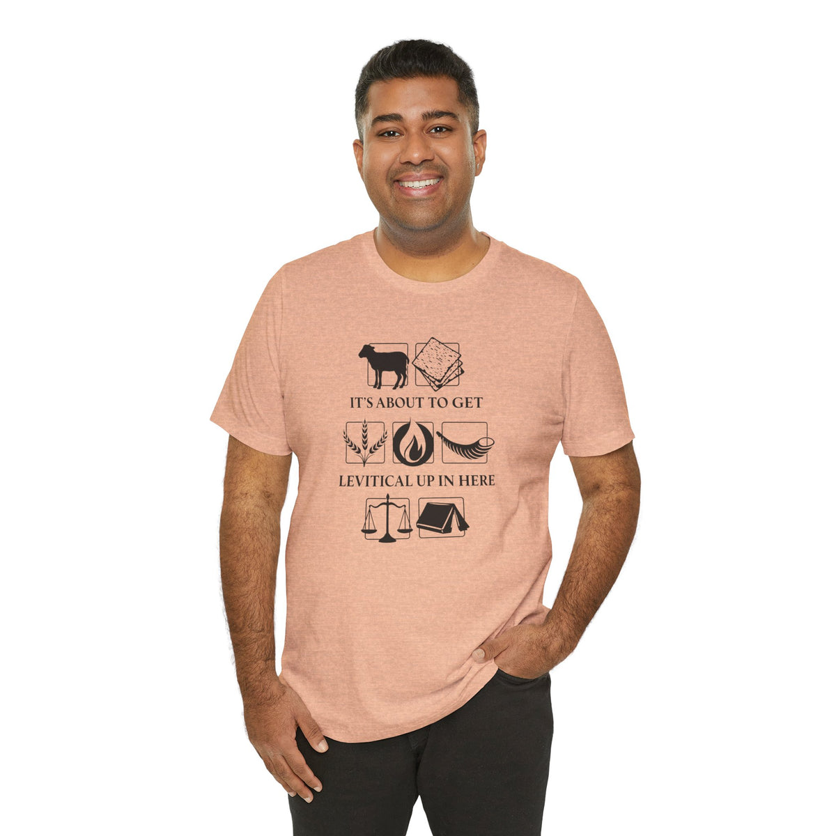 Levitical Up In Here T-Shirt — Funny Bible Symbols Tee