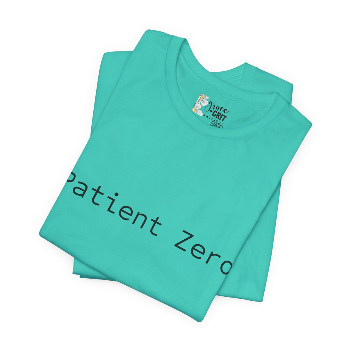 Patient Zero T-Shirt — Minimalist Text Tee
