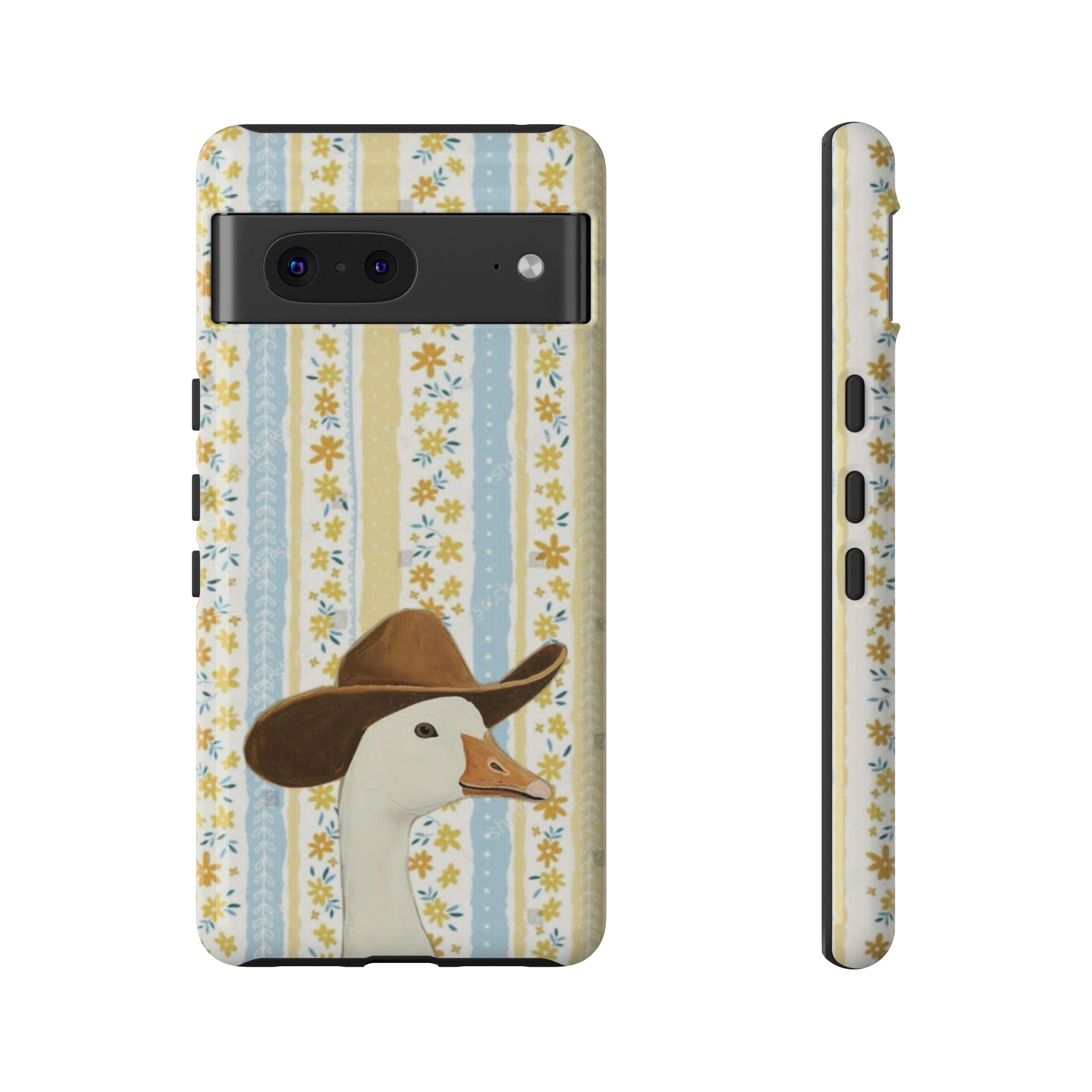 Goose Cowboy Phone Case – Cute Country Floral iPhone Cover