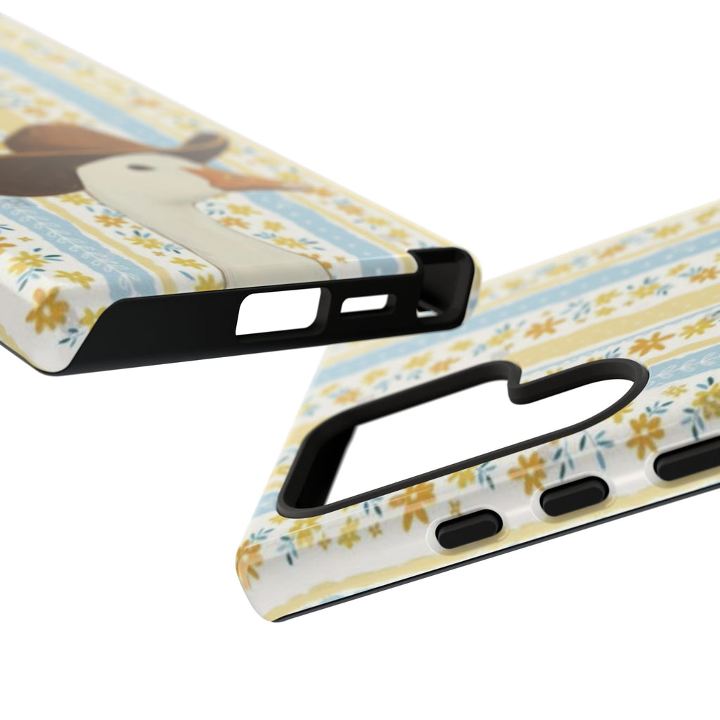 Goose Cowboy Phone Case – Cute Country Floral iPhone Cover