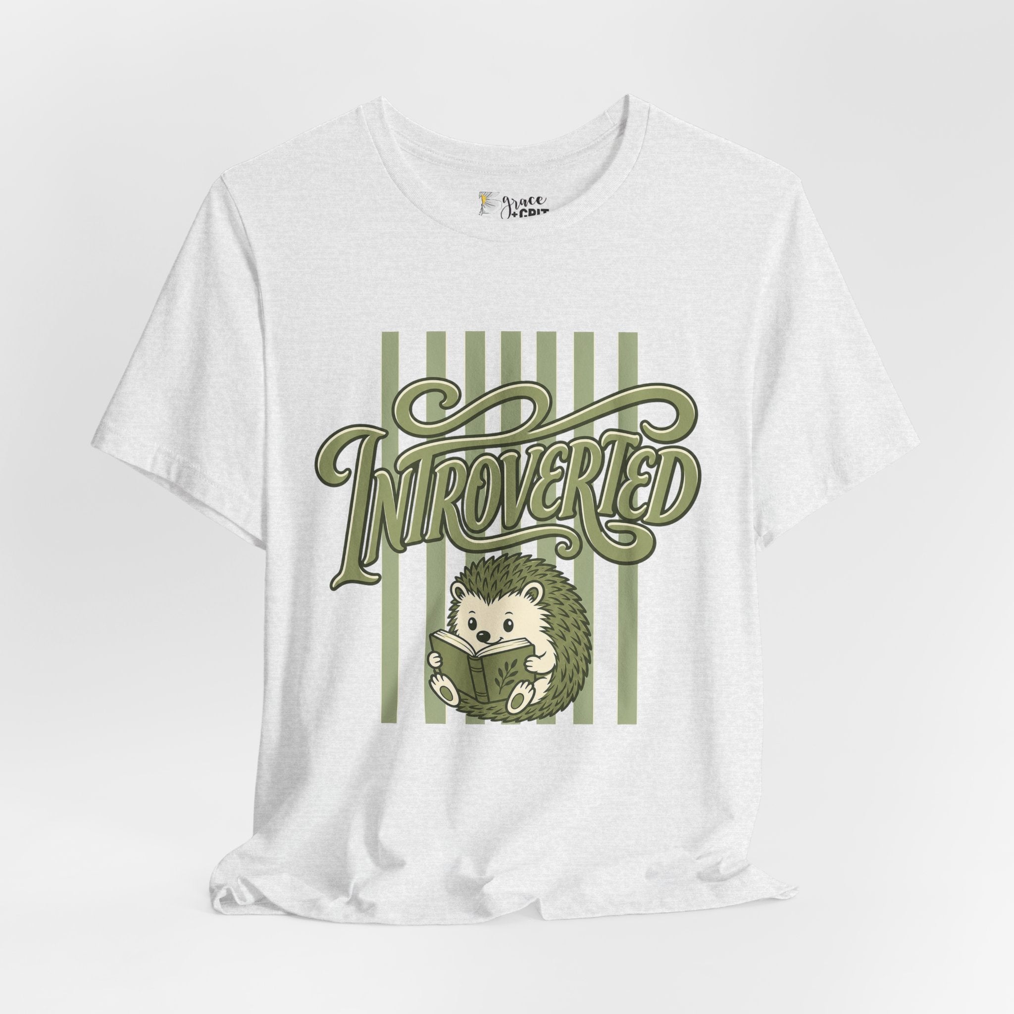 Introverted Hedgehog Tee — Cute Introvert Shirt