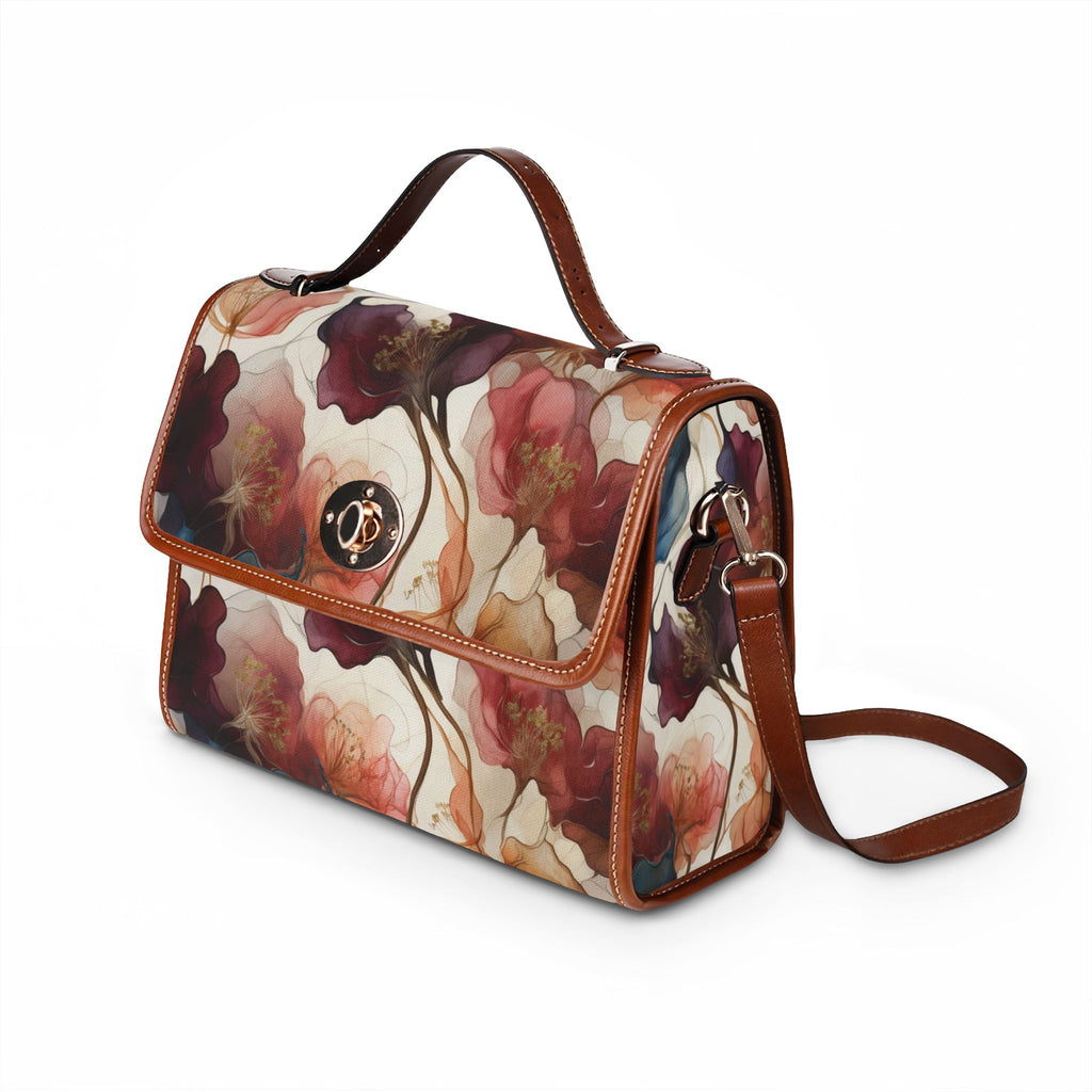 Floral Waterproof Canvas Bag