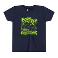 Youth Tee — Born to Rev, Forced to Nap Monster Truck Graphic