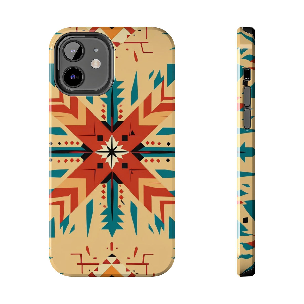 Southwestern Geometric Starburst Tough Phone Case