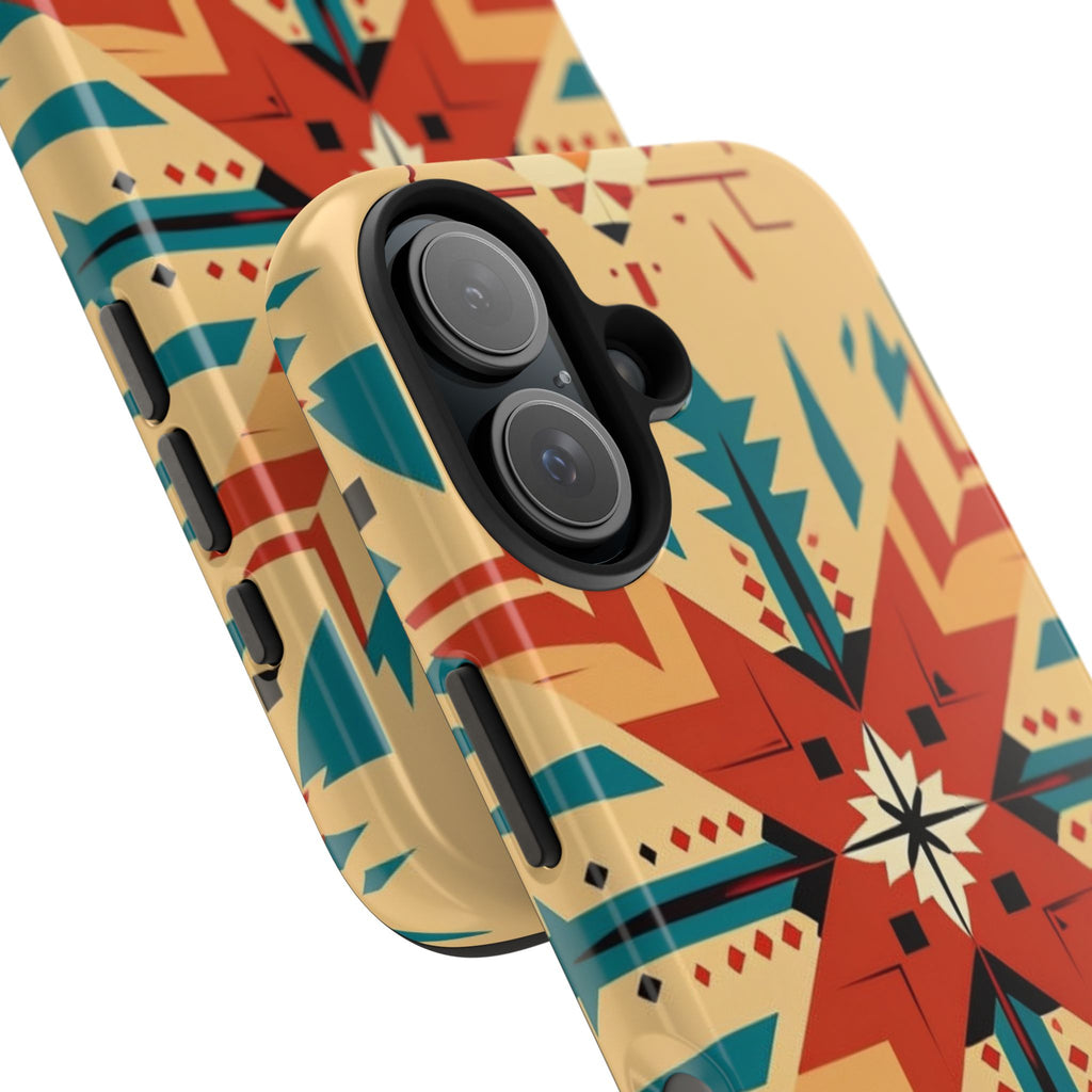 Southwestern Geometric Starburst Tough Phone Case