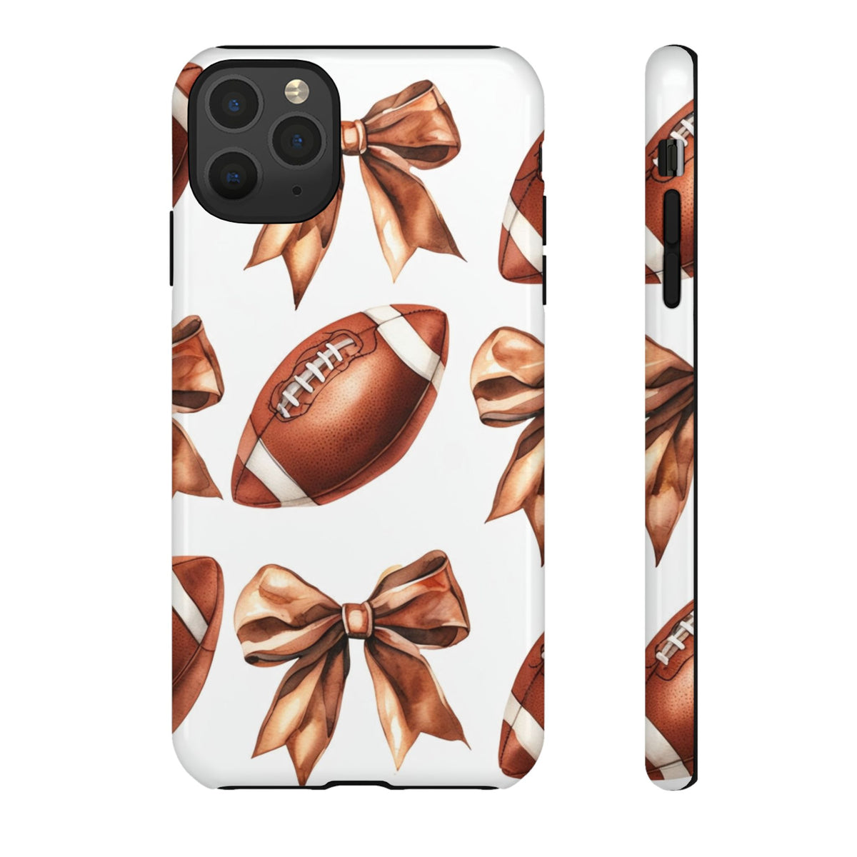 Football Bow Phone Case