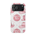 Pink Cowgirl Disco Phone Case