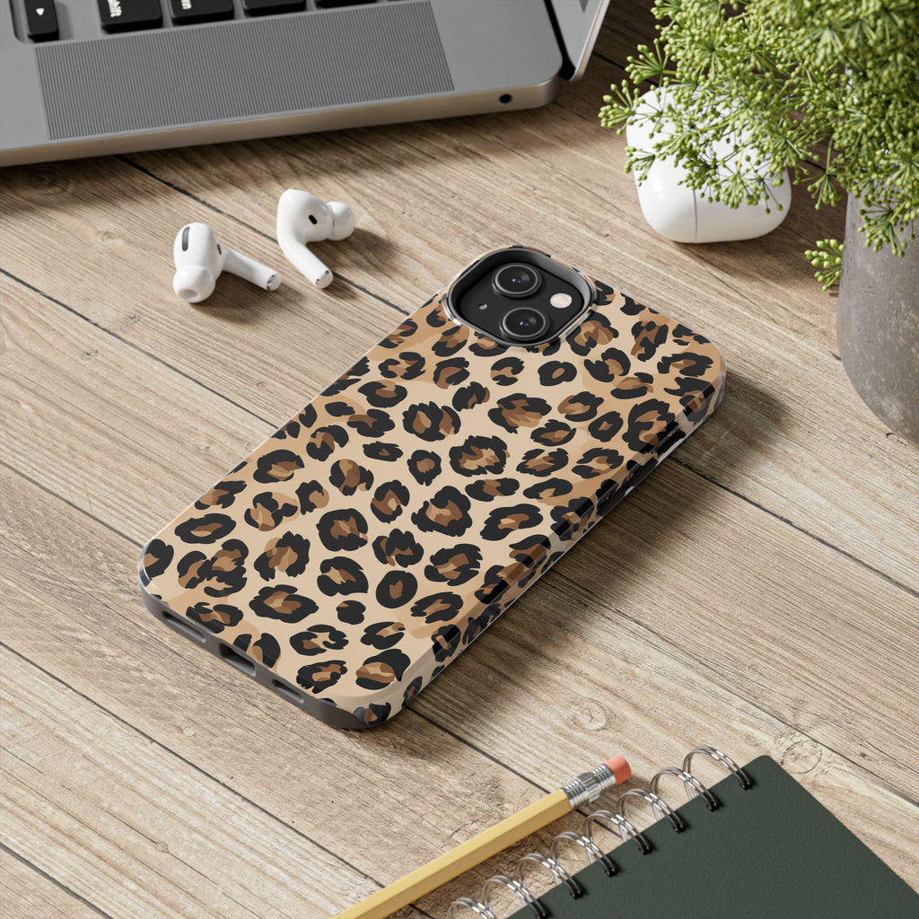 Leopard Print Tough Phone Case