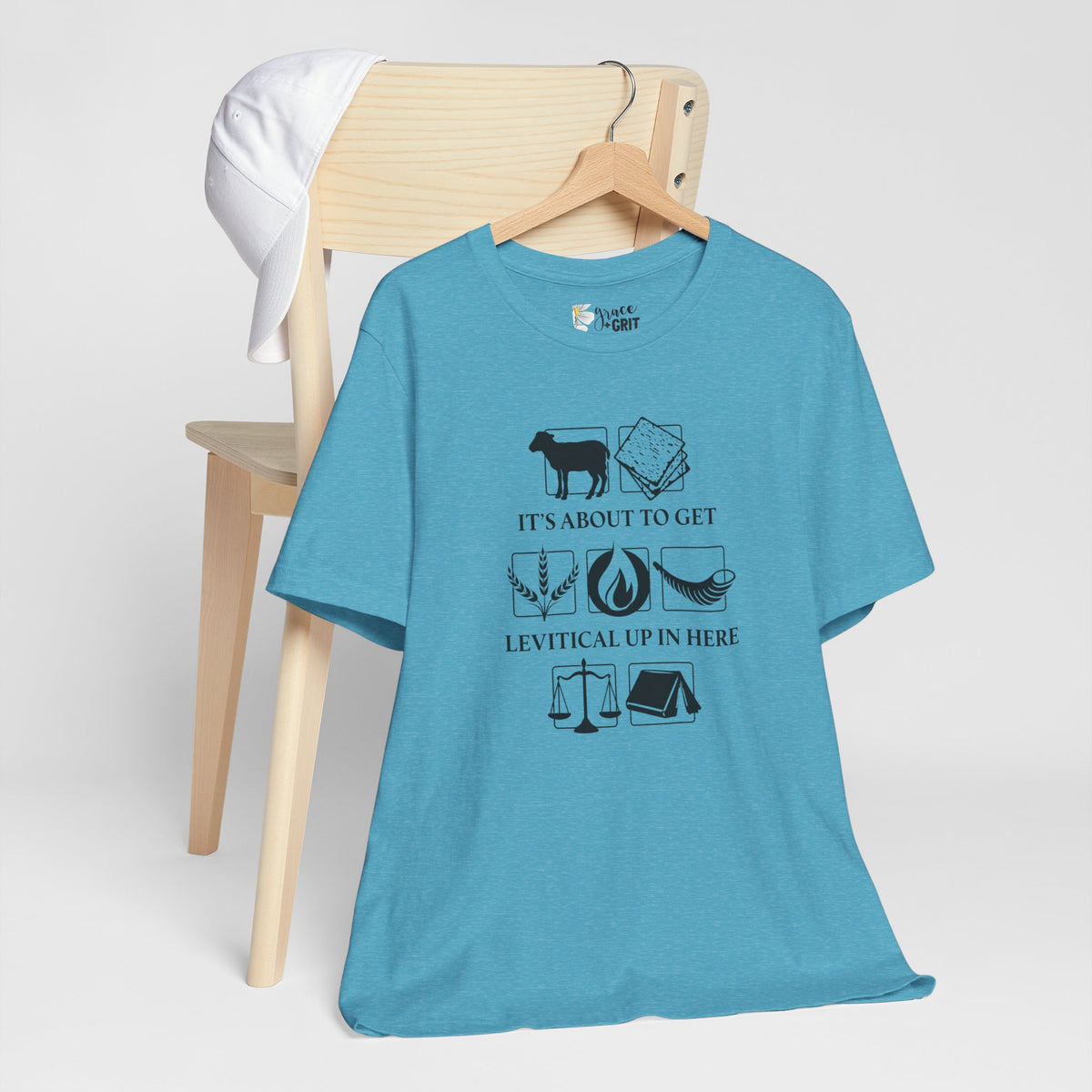 Levitical Up In Here T-Shirt — Funny Bible Symbols Tee