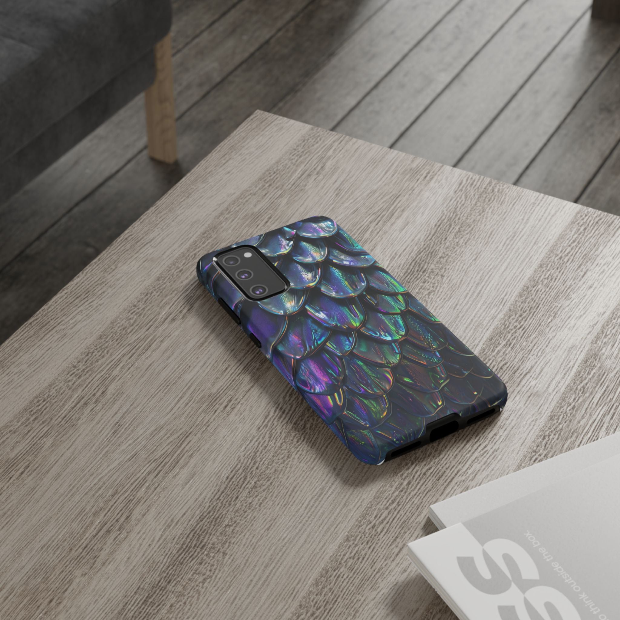 Dragon Scale Phone Case — Iridescent Dragon Scale Tough Case