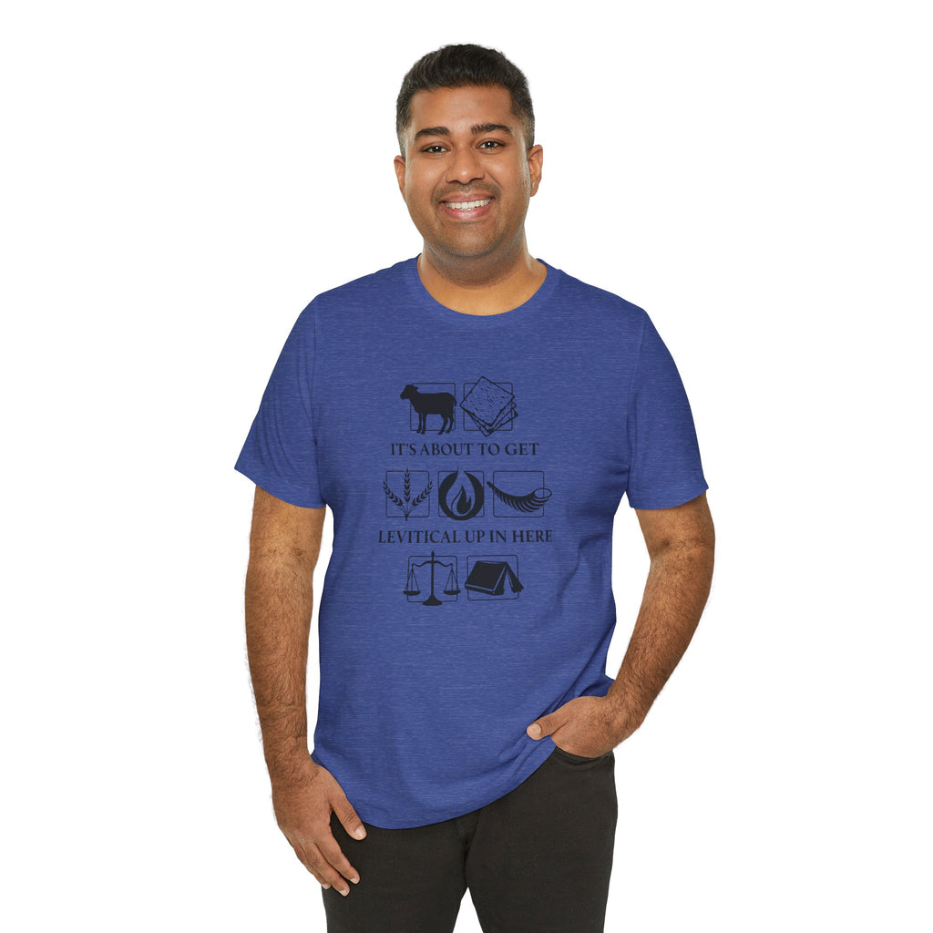 Levitical Up In Here T-Shirt — Funny Bible Symbols Tee