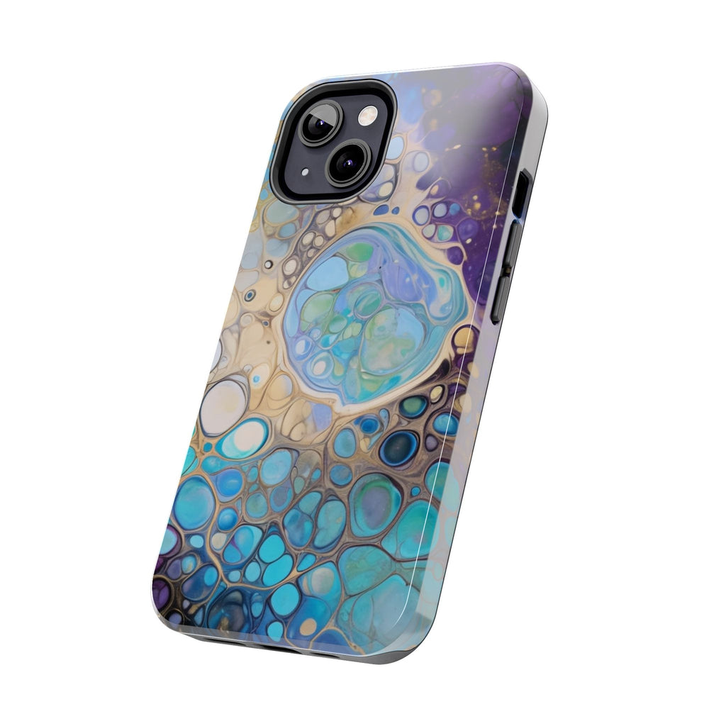Abstract Ocean Bubble Tough Phone Case