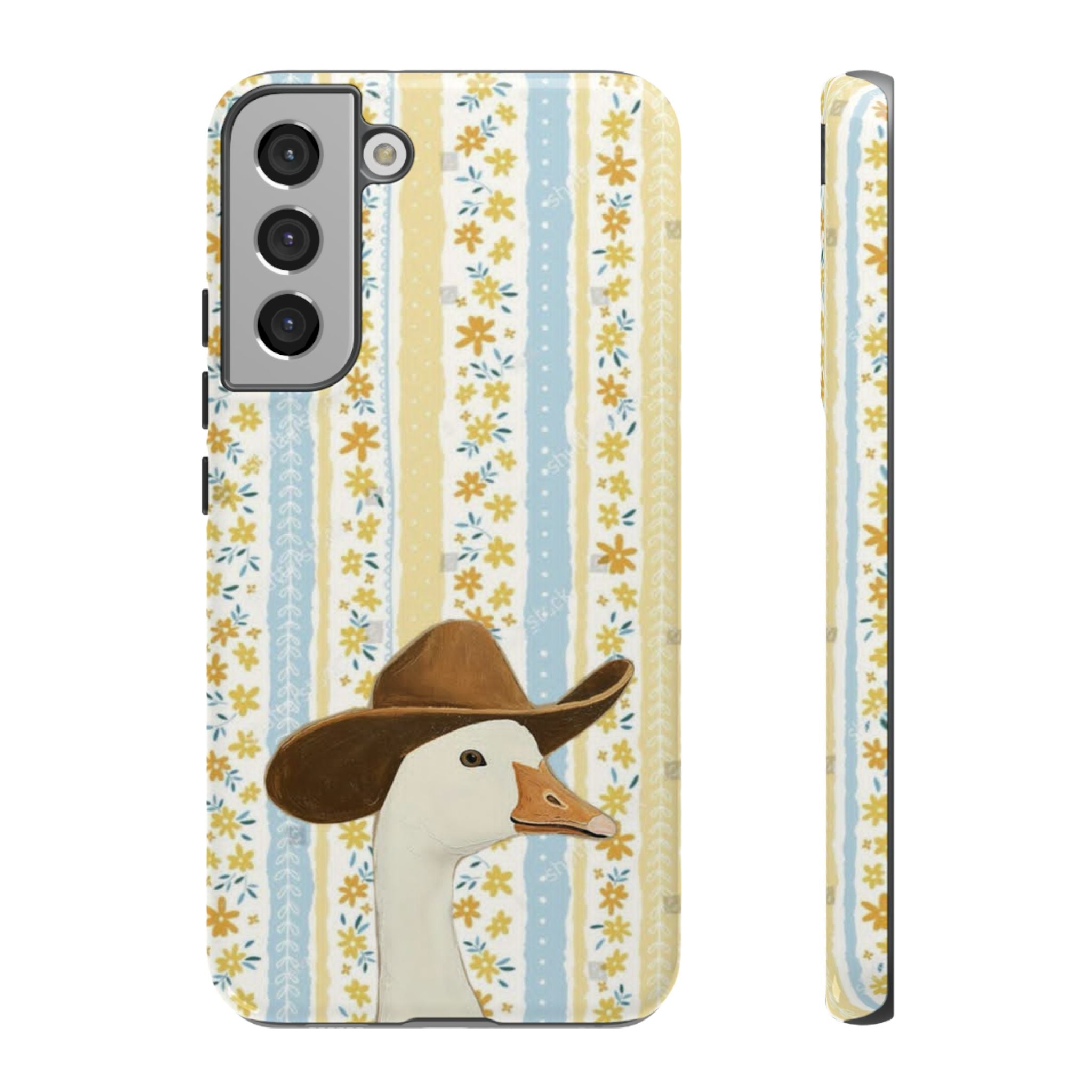 Goose Cowboy Phone Case – Cute Country Floral iPhone Cover