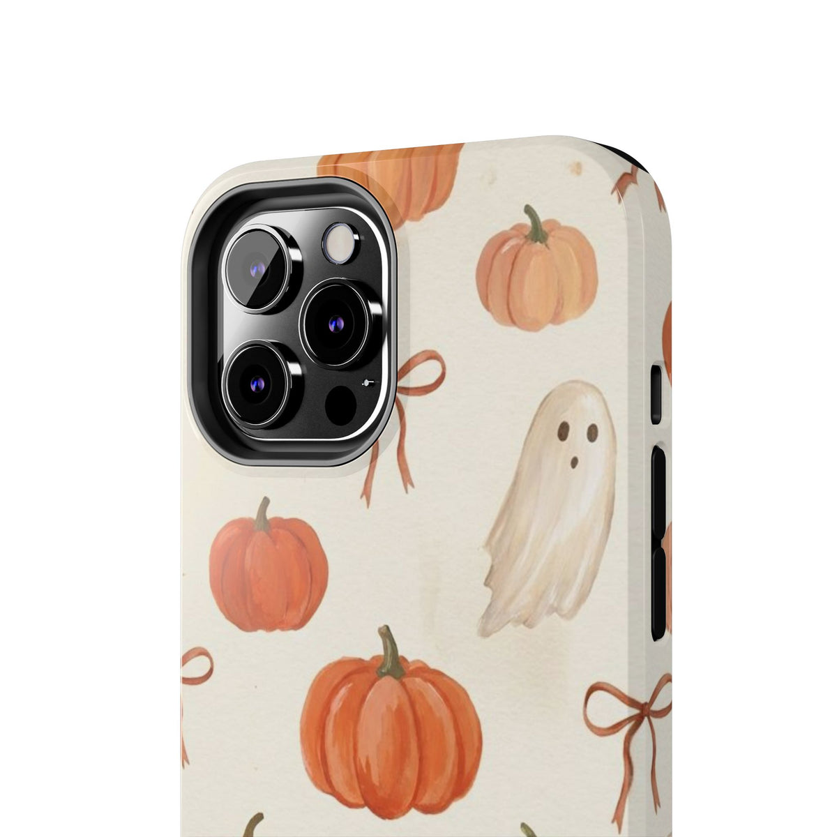 Pumpkin Ghost Phone Case – Cute Halloween Fall Pattern