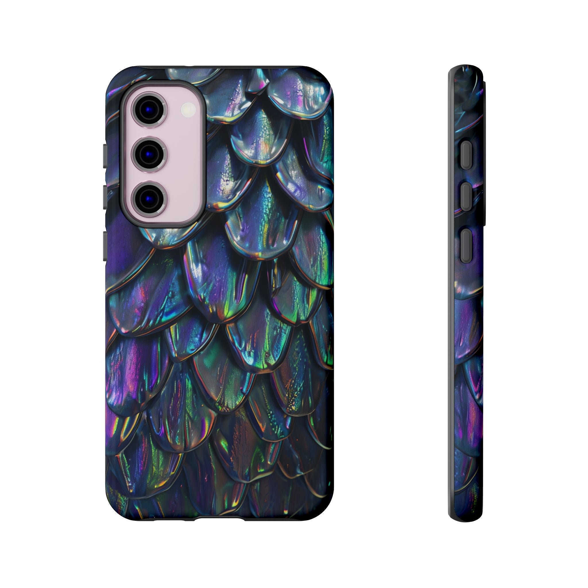 Dragon Scale Phone Case — Iridescent Dragon Scale Tough Case