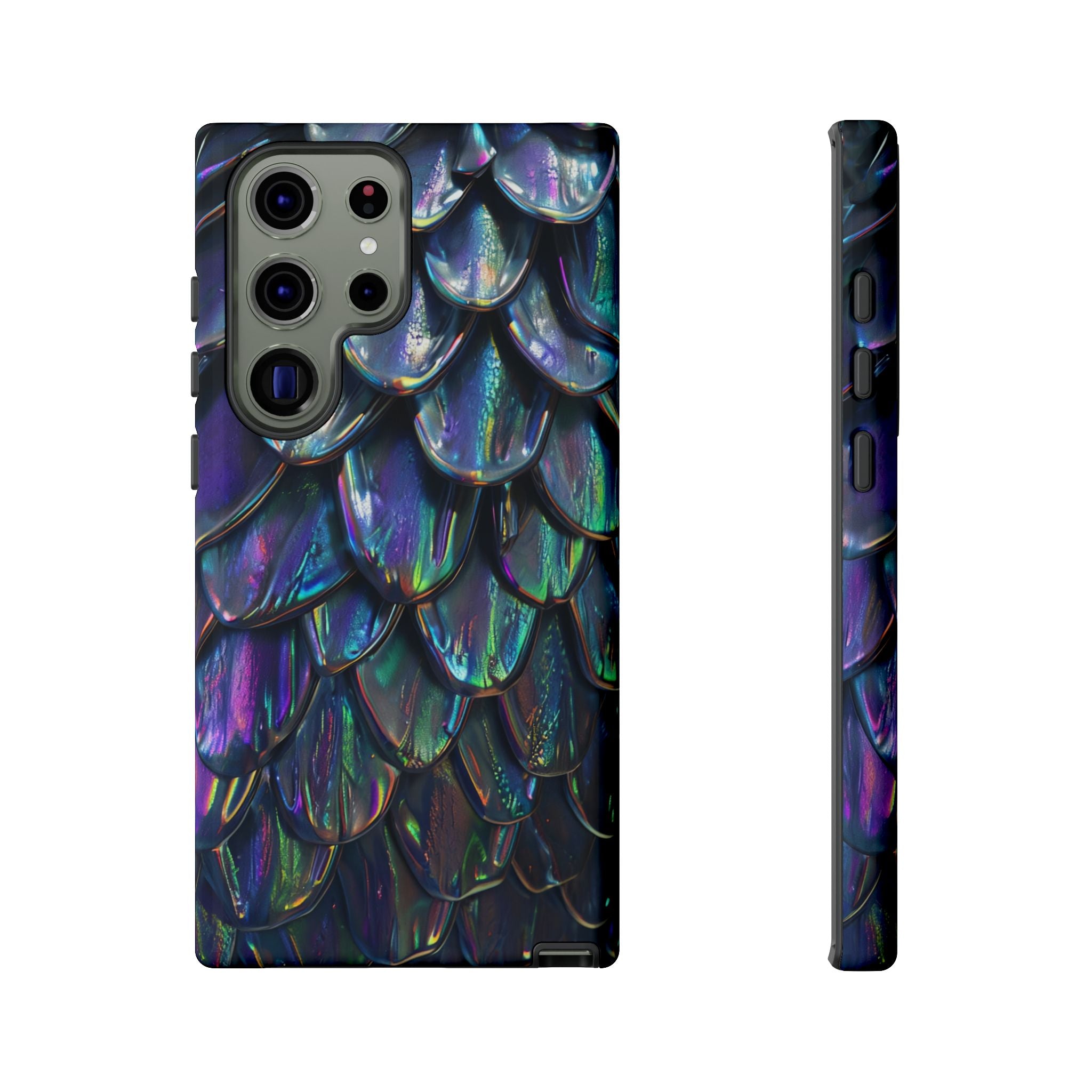 Dragon Scale Phone Case — Iridescent Dragon Scale Tough Case