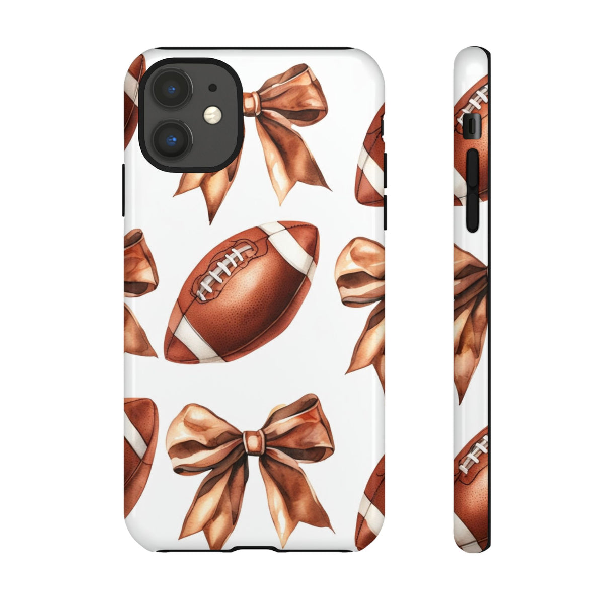 Football Bow Phone Case